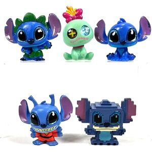 Disney Doorables STITCH‎ Lot of 5 Multiple Series Scrump Lilo Ultra Rare Retired